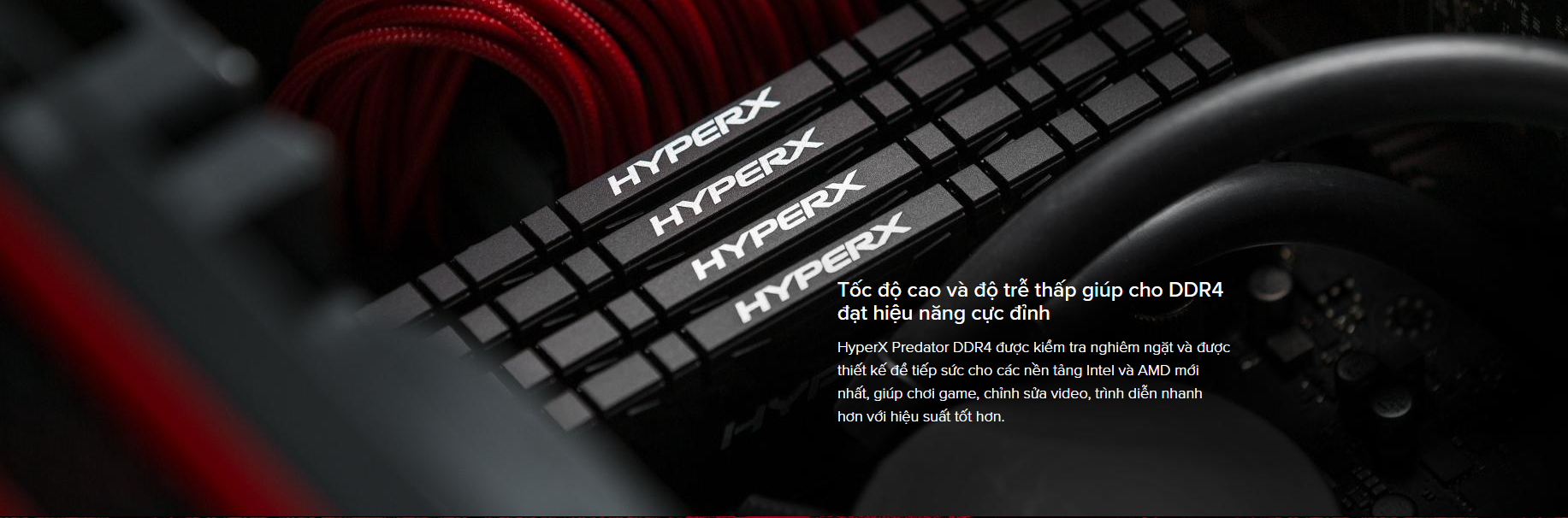 RAM Desktop KINGSTON HyperX Predator RGB